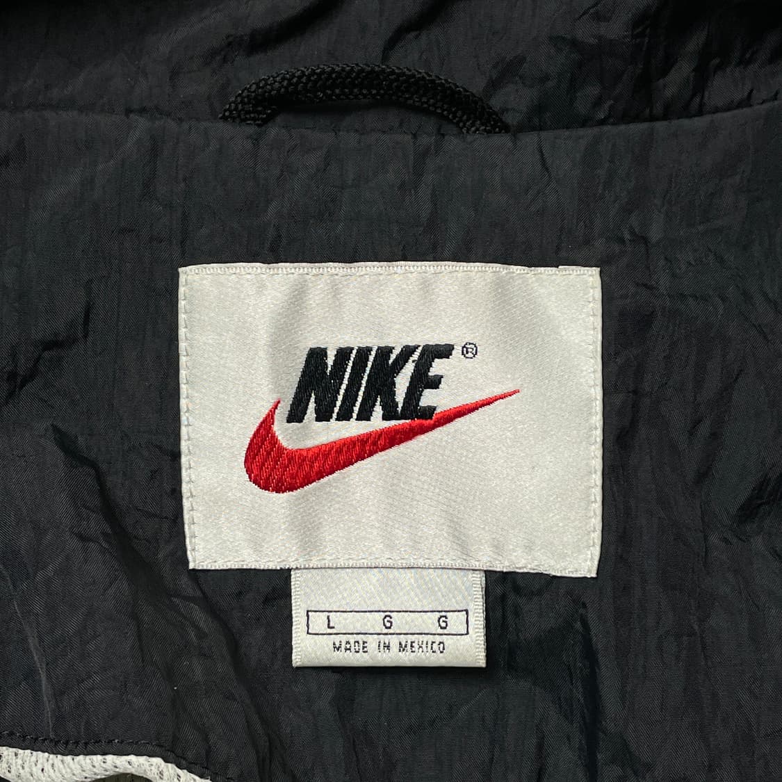 NIKE 1990s 나이키 빈티지 블랙 윈드브레이커 A00389 상품이미지9