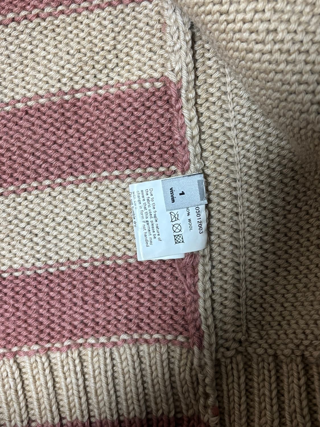 비즈빔 Visvim 성조기 니트 가디건 1 상품이미지5