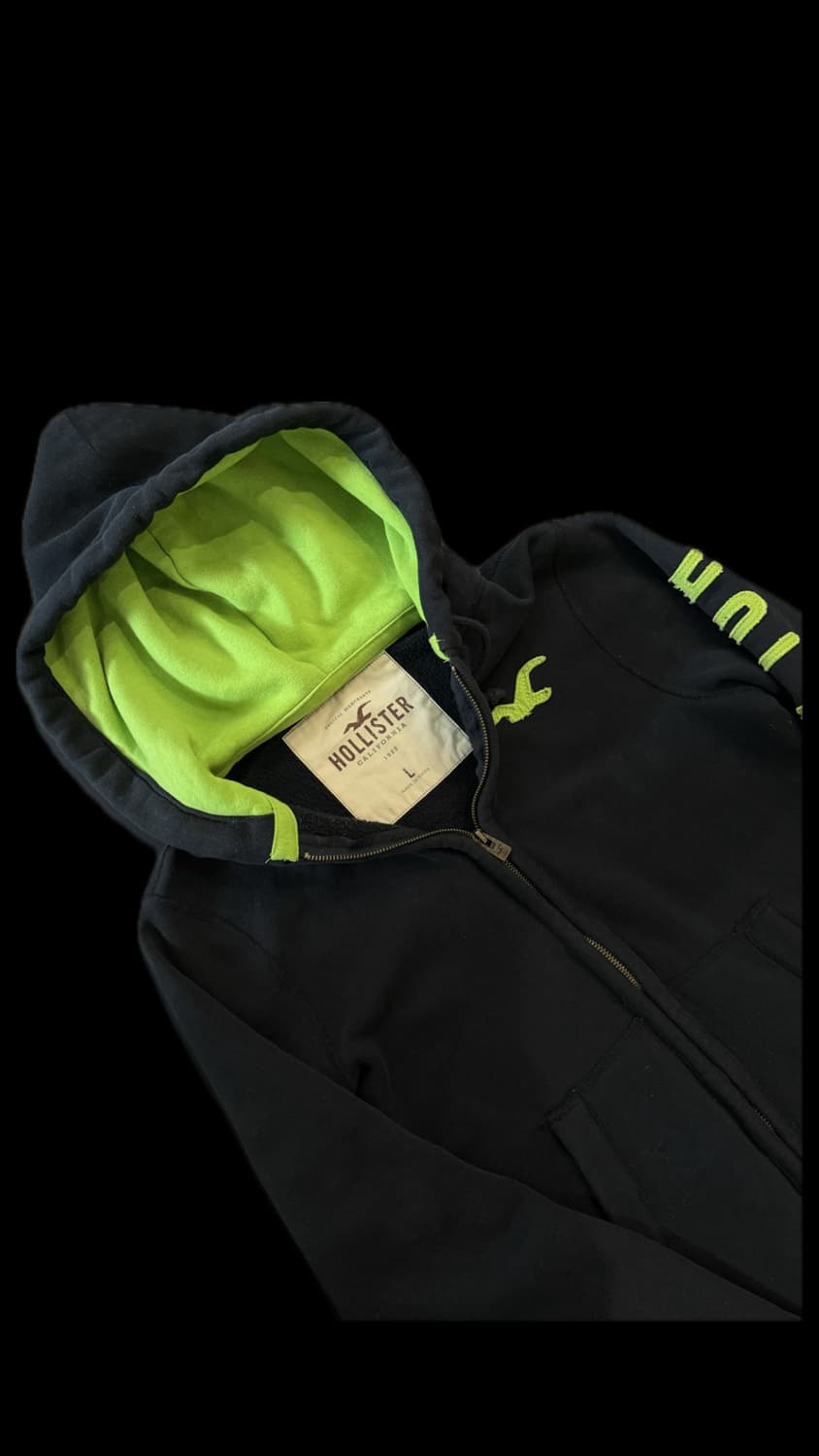 홀리스터 후드집업 L 상품이미지2