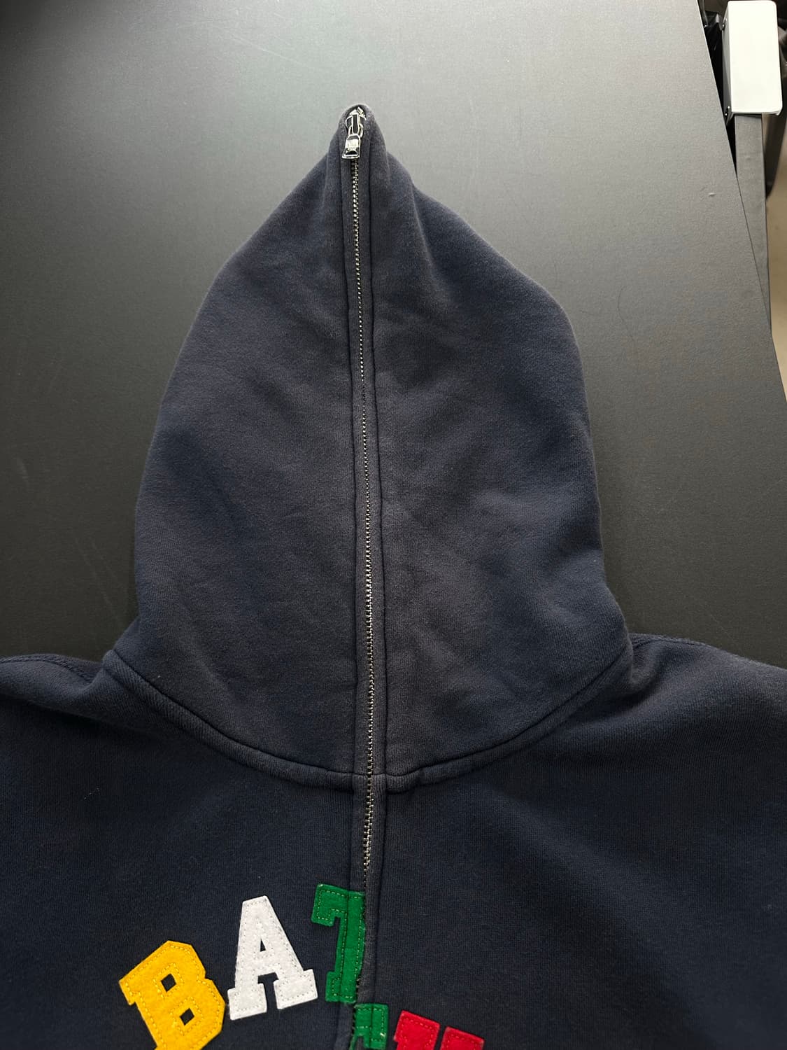 베이프 OG 컬러패치 컬리지 풀 후드집업 상품이미지7