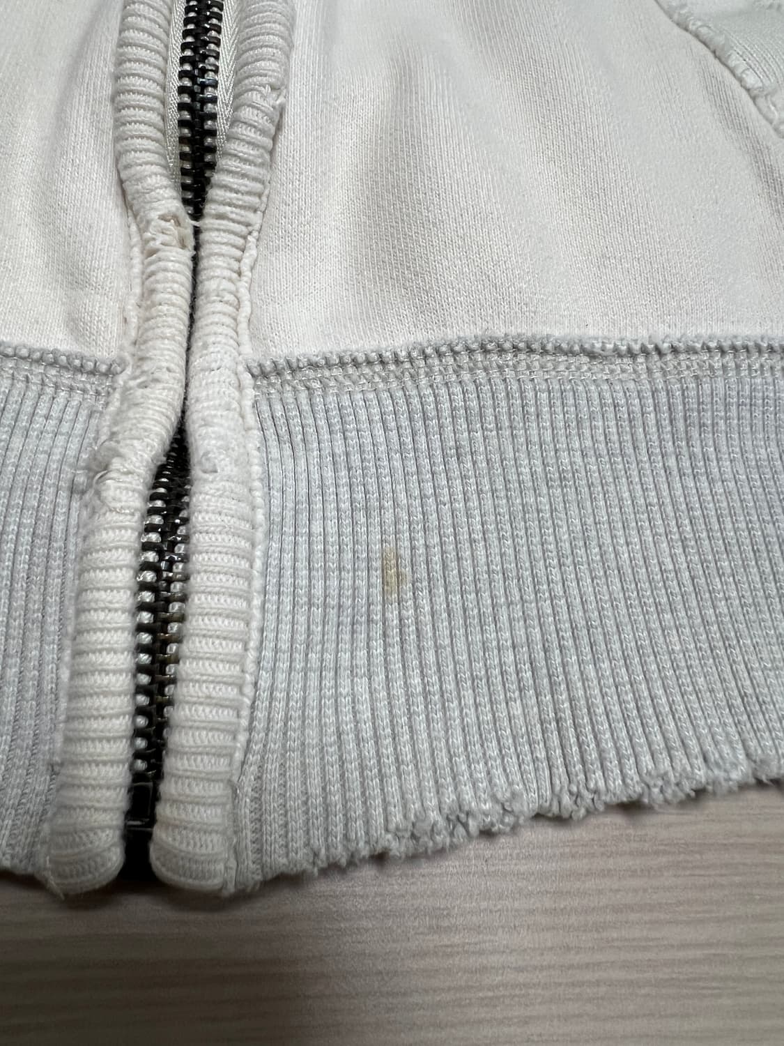 아베크롬비 & 피치 로고 후드 집업 / 아이보리 / L 상품이미지7