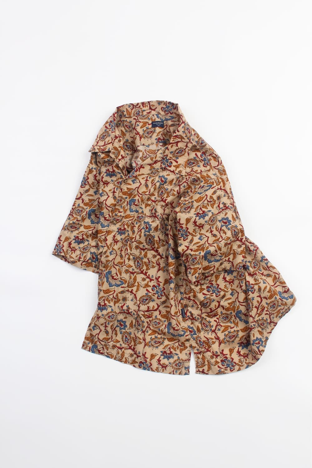 Back Number Paisley Open Collar Shirt 상품이미지6
