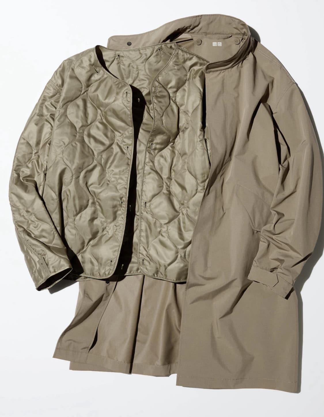 (M) 유니클로 윈드프루프 2WAY 코트 개파카 m65 상품이미지4