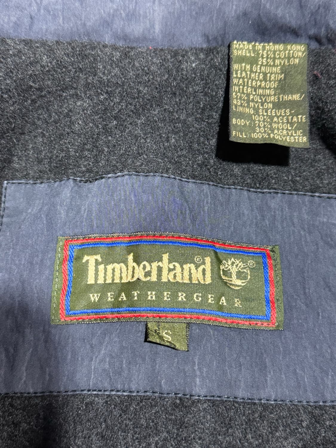 Timberland 팀버랜드 레더카라 블랭킷 라이너 워크자켓 상품이미지6
