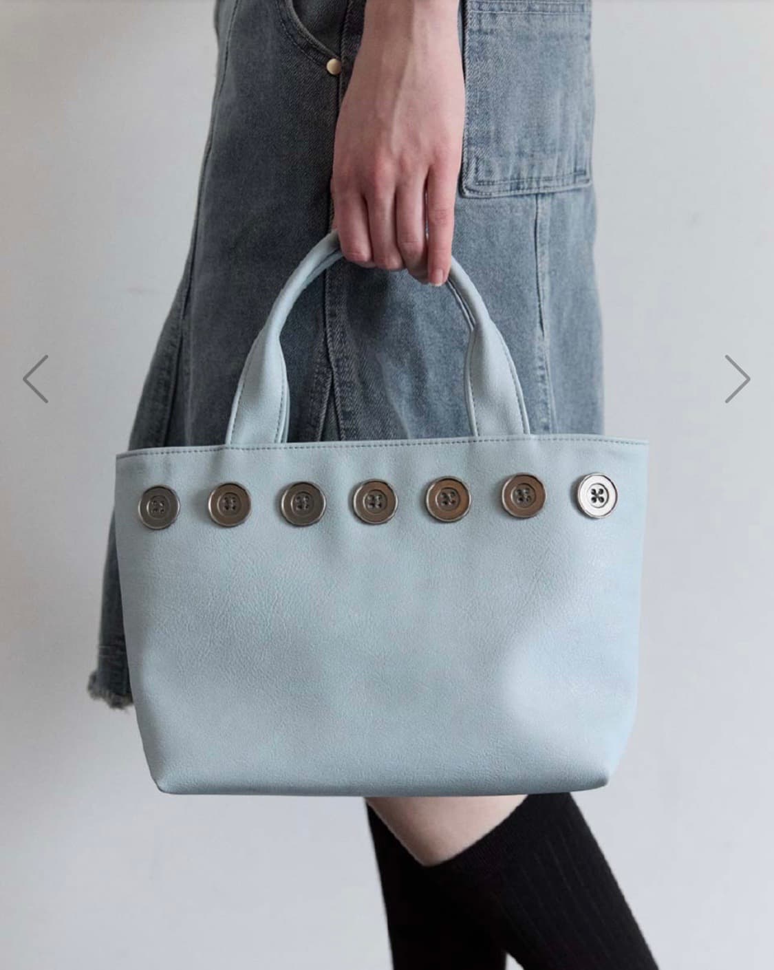 [필인더블랭크] button Bag 상품이미지1