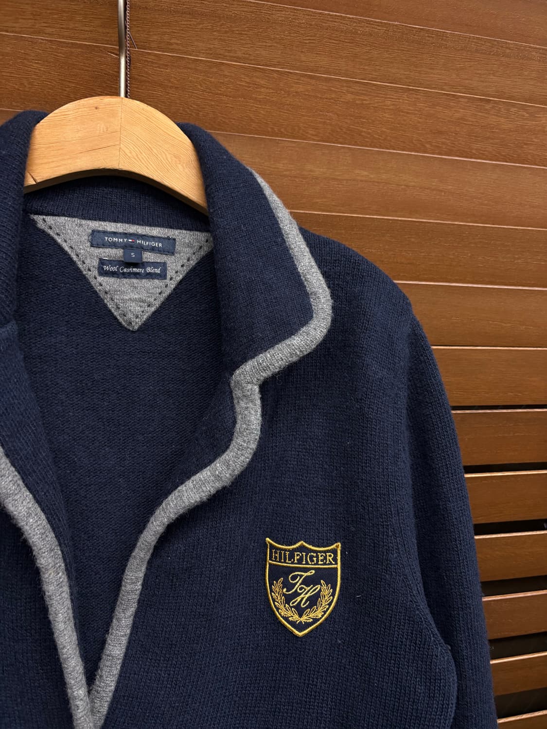 타미힐피거 숄카라 니트 가디건 상품이미지4