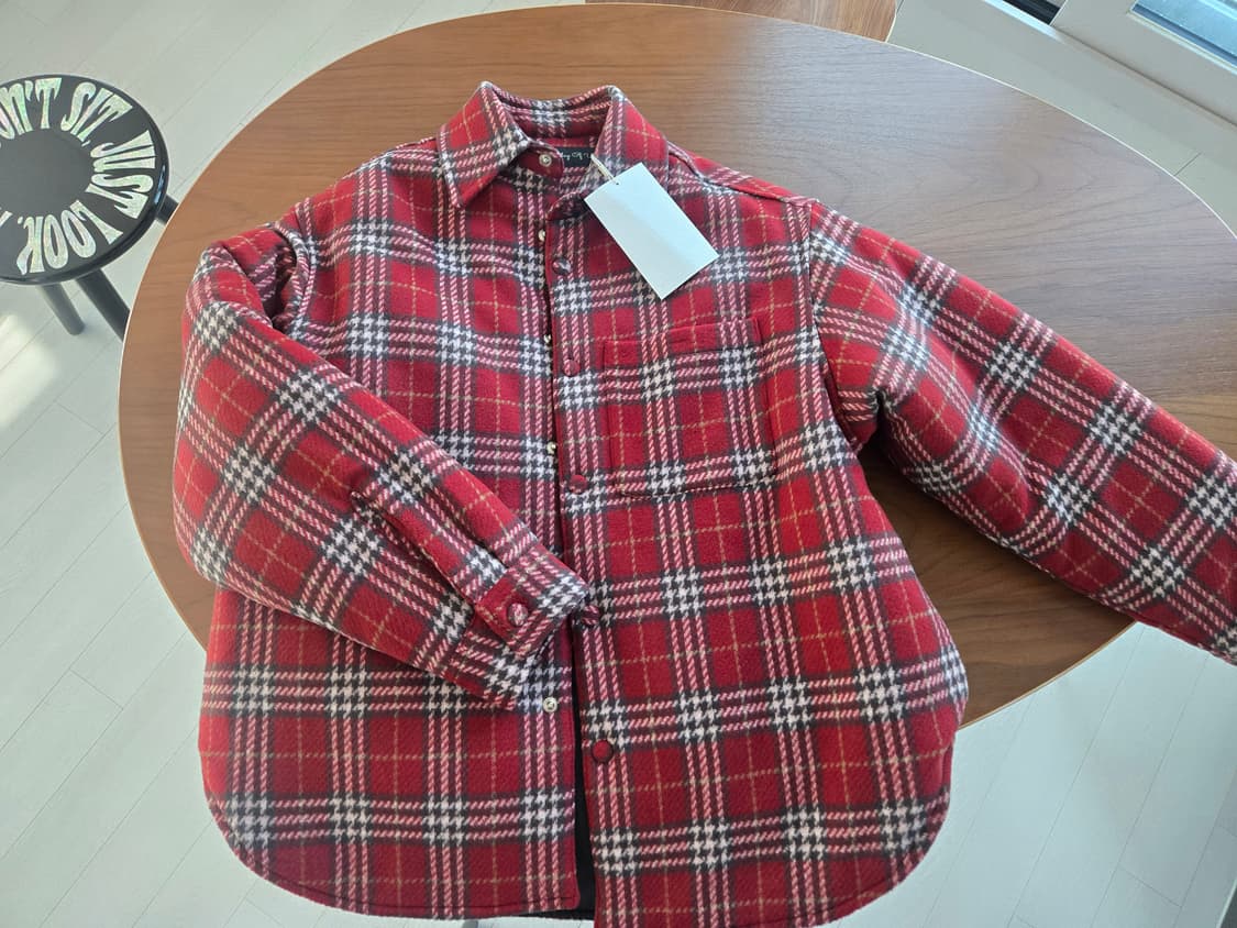 STU 패디드 셔츠 S사이즈 (택 달린 새상품) 상품이미지2