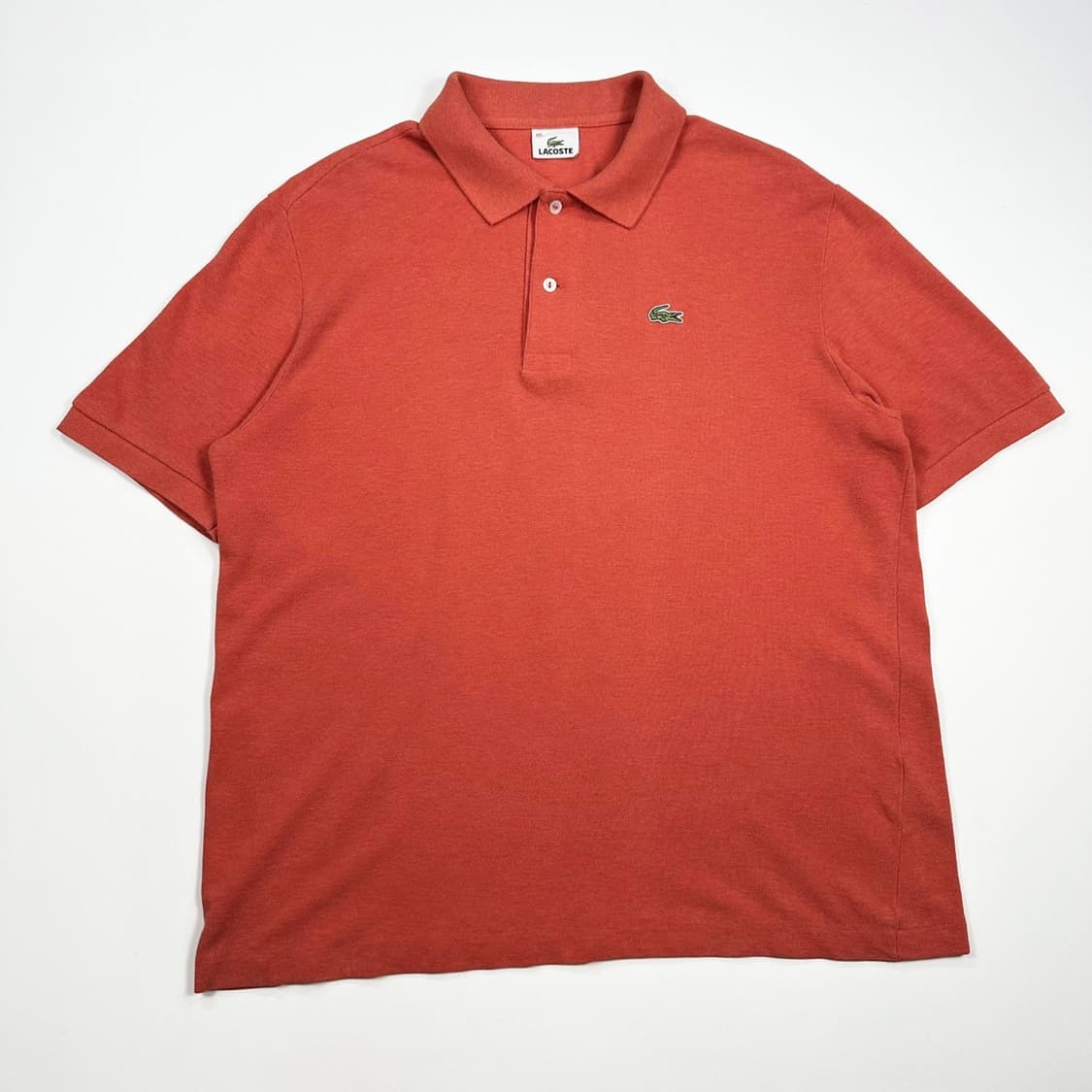 라코스테 크록 패치 카라 반팔 티셔츠 (XL) 상품이미지2