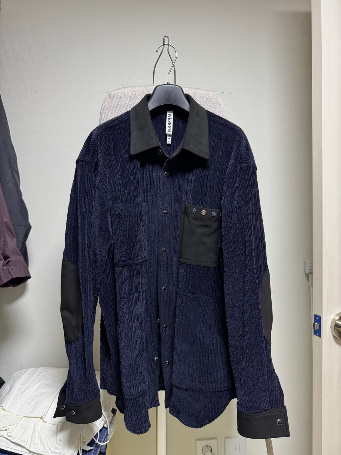 웨스켄 코듀로이 비즈 셔츠 자켓 상품이미지3