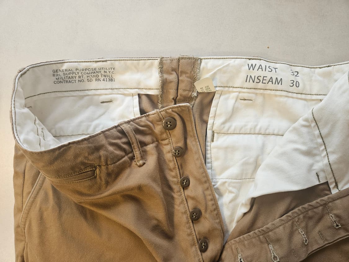 RRL 더블알엘 필드 치노 32x30 상품이미지3