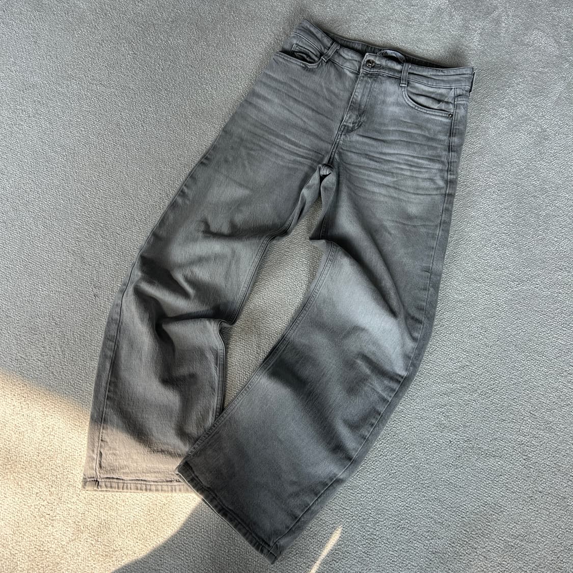 ZARA 회색 데님 팬츠 30 상품이미지1