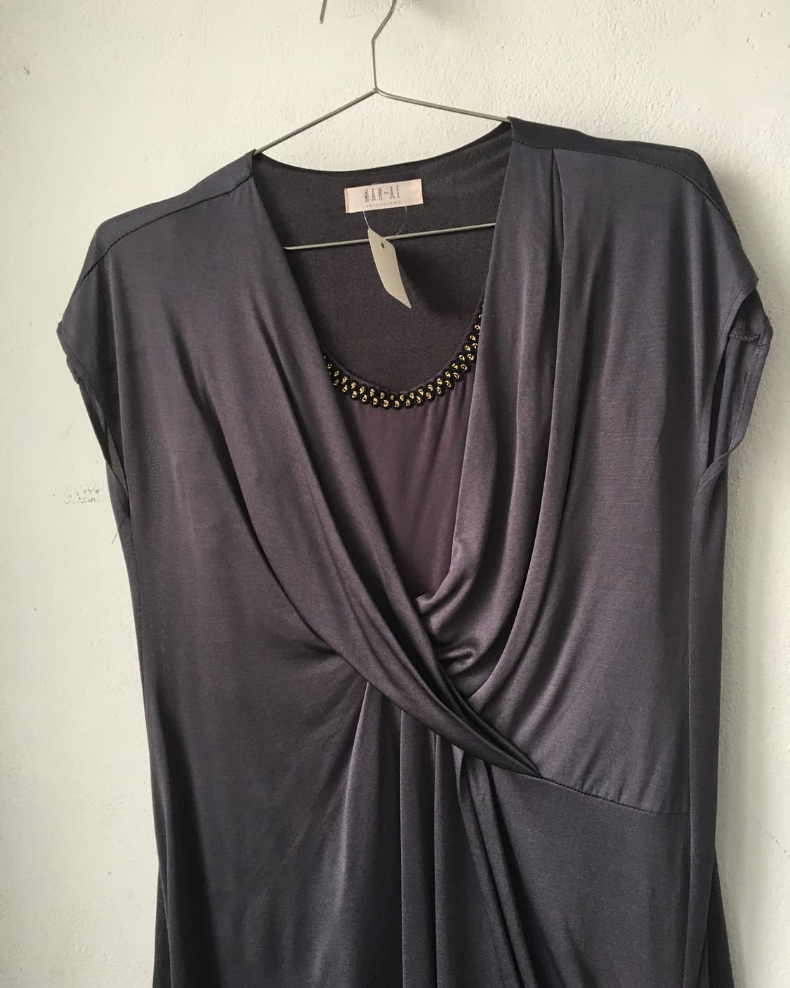 Shirring point glossy onepiece 상품이미지3