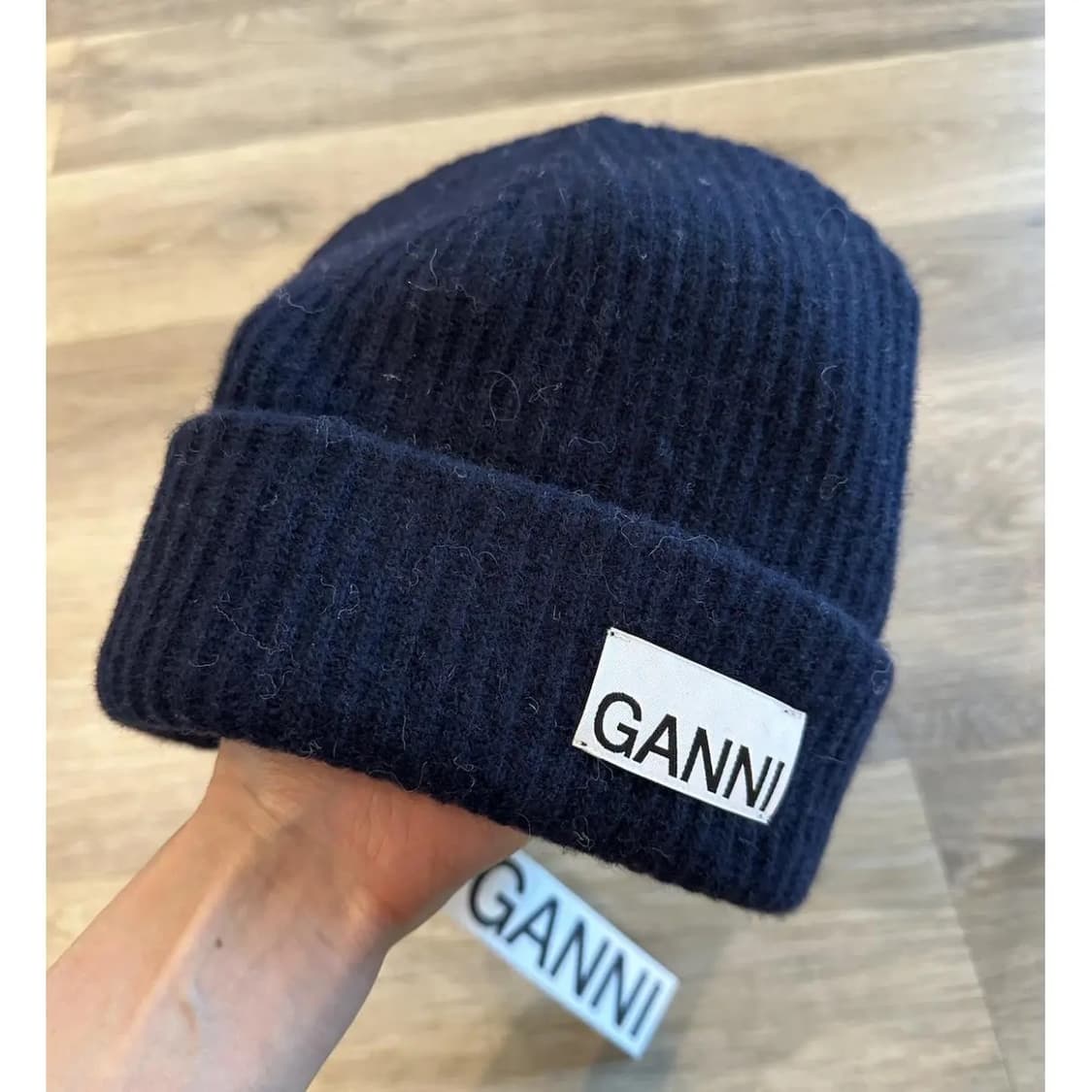 [ganni 가니] 네이비 비니 상품이미지2