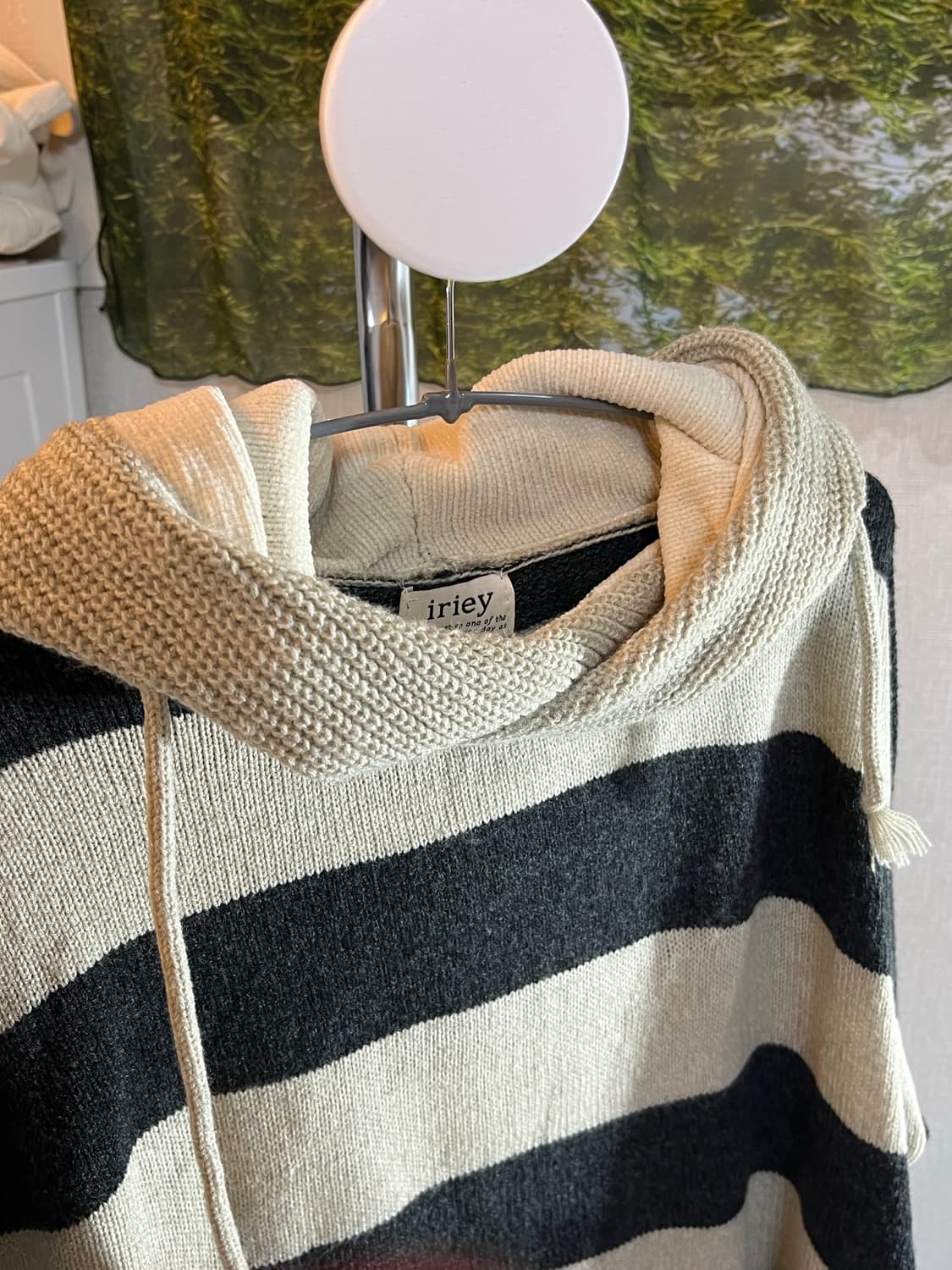 빈티지 스트라이프 후드 니트 상품이미지9