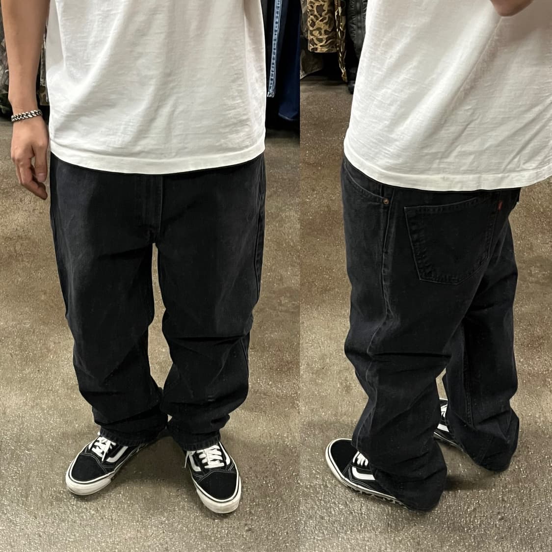 00s 리바이스505 블랙진 (36“) 상품이미지6