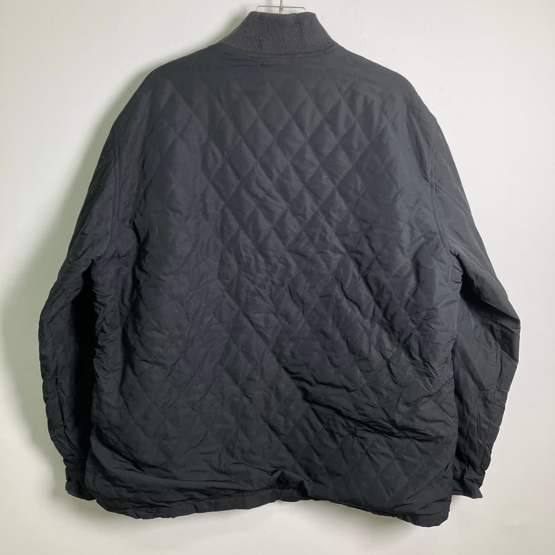 90's 폴로 랄프로렌 블랙 다이아몬드 퀄팅 자켓 L 상품이미지6