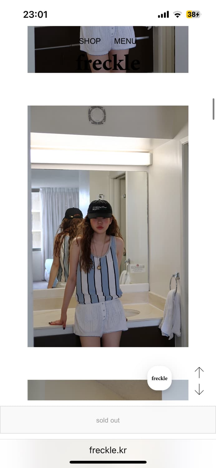 프레클 sporty sleeveless 상품이미지1