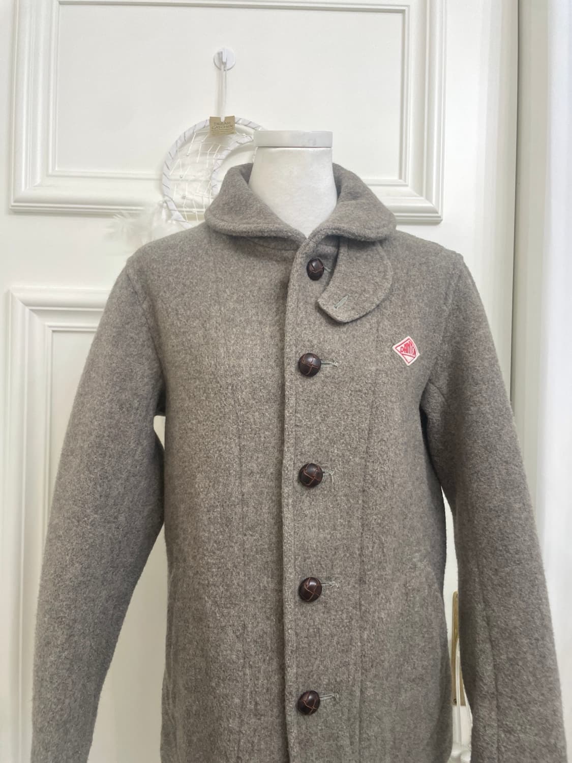 DANTON graybrown original wool coat 상품이미지5