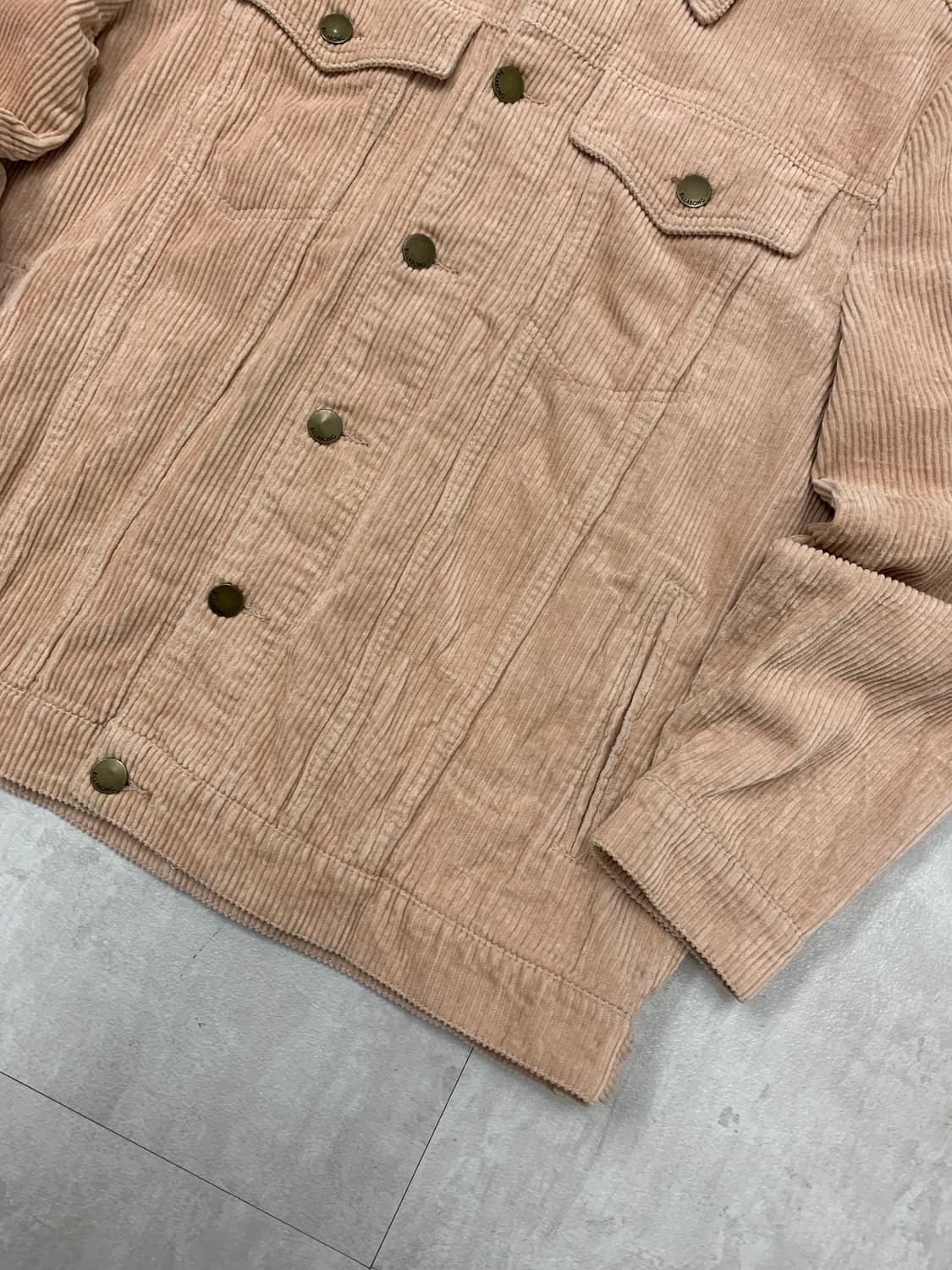 Billa bong 연핑크 코듀로이 자켓 #335 상품이미지4