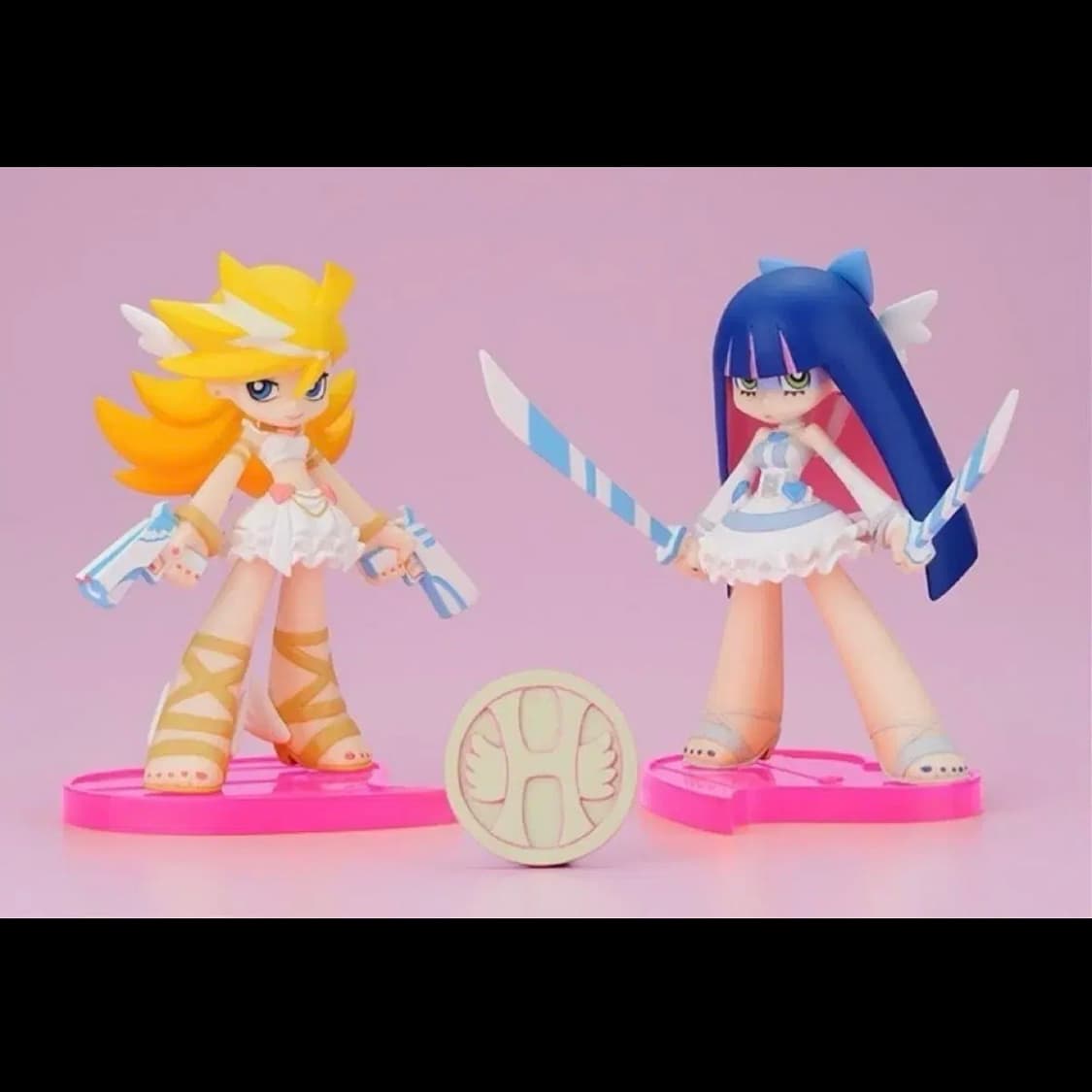 미개봉) Phat! 팬티&스타킹 팬스가 트윈팩 고전 미소녀 피규어 변신 상품이미지1