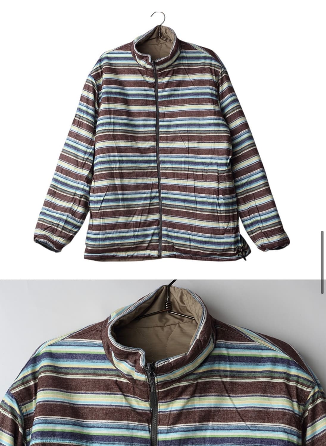 빈티지 리버시블 퀄팅 자켓  상품이미지5