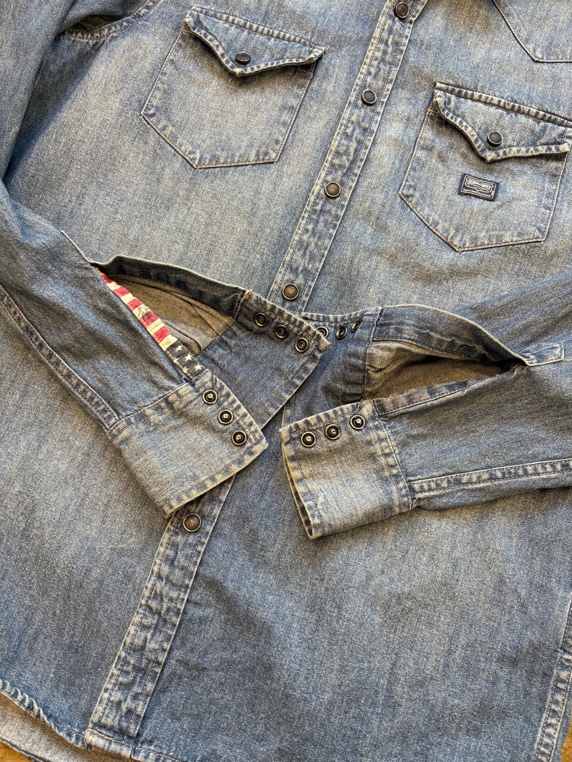 폴로 데님앤서플라이 웨스턴 데님 셔츠 상품이미지5