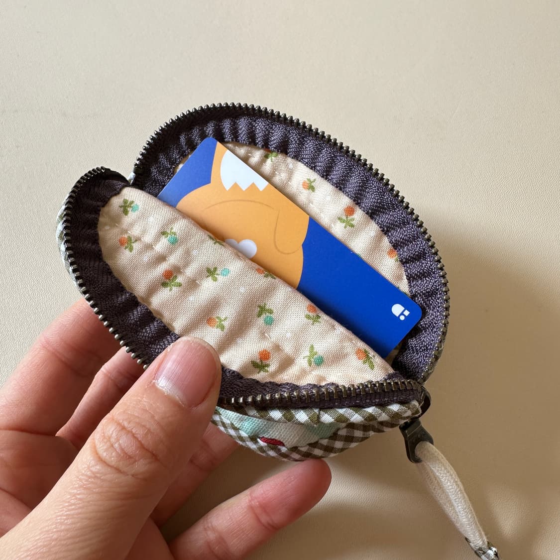 마이멜로디 카드 파우치 / 퀼트파우치 / 핸드메이드  상품이미지3