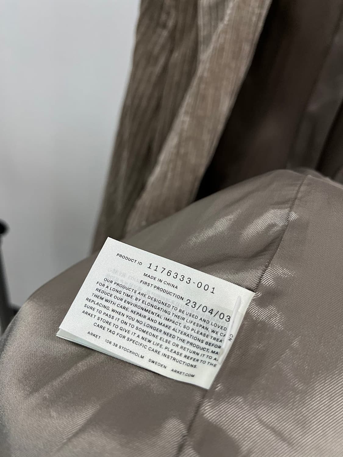 여) 아르켓 신형 코듀로이 오버자켓  상품이미지7