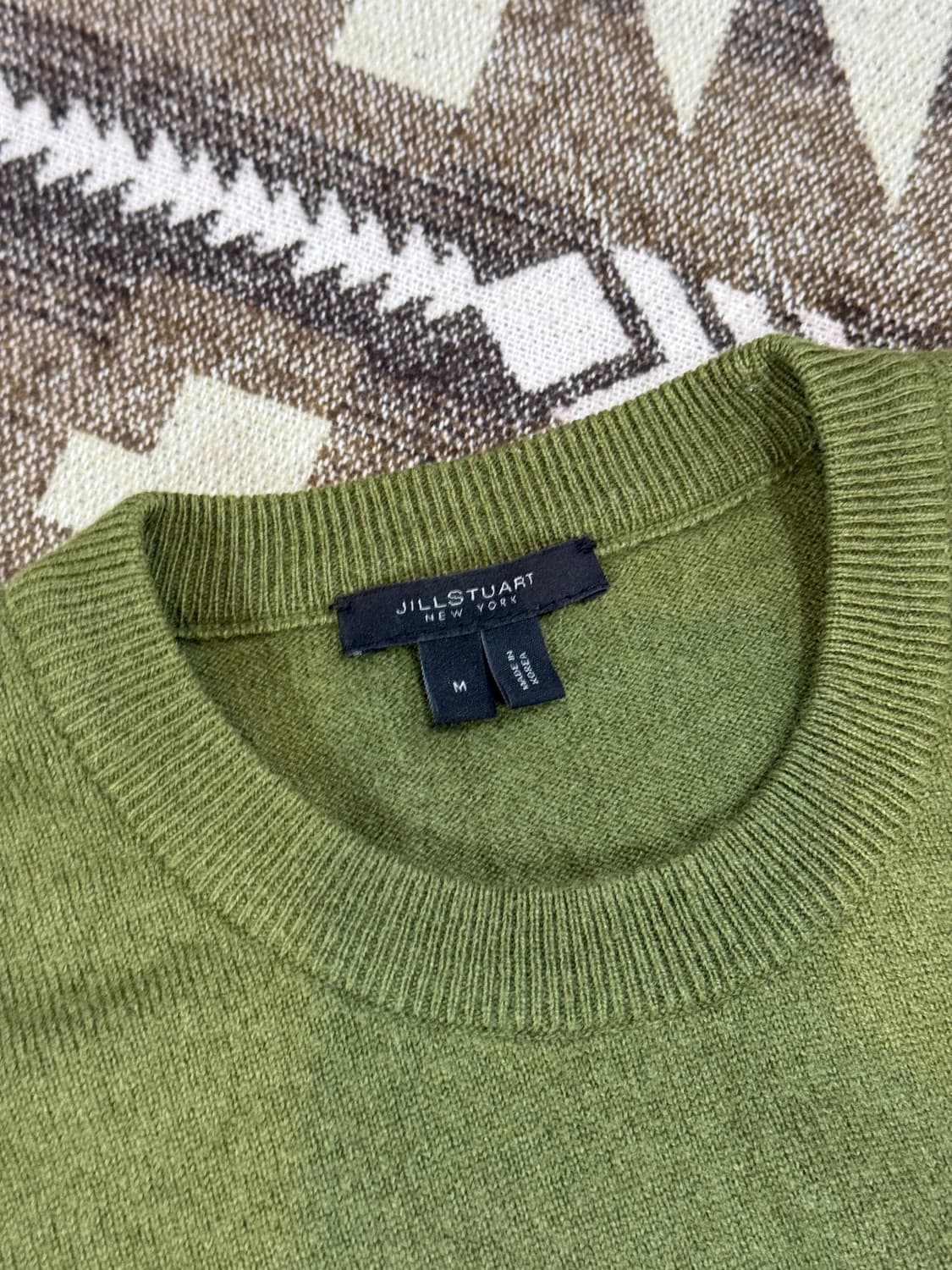 질스튜어트 니트 그린 상품이미지6