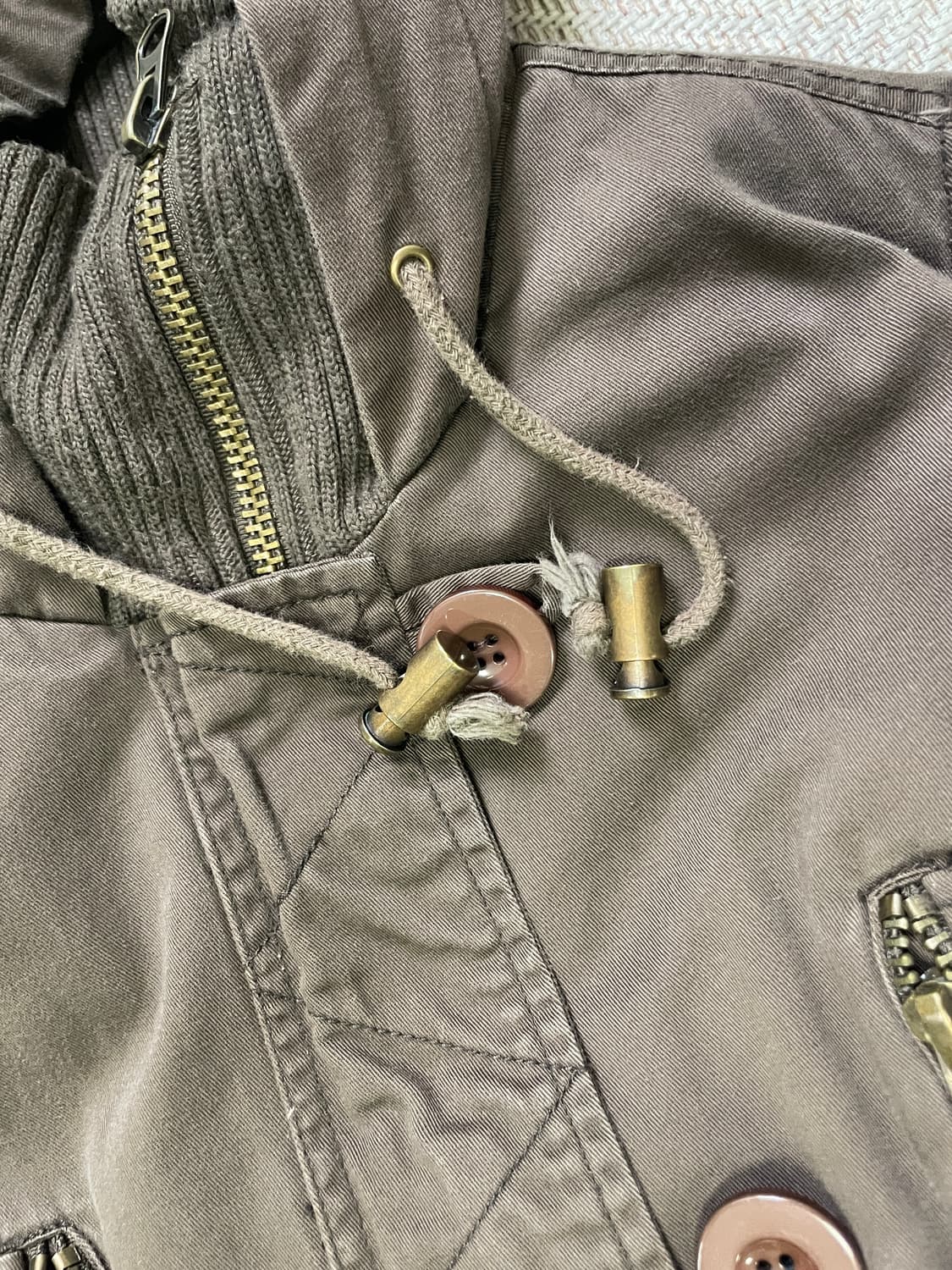 빈티지 밀리터리 m51 피쉬테일 모즈파카 goa y2k  J04102 상품이미지7