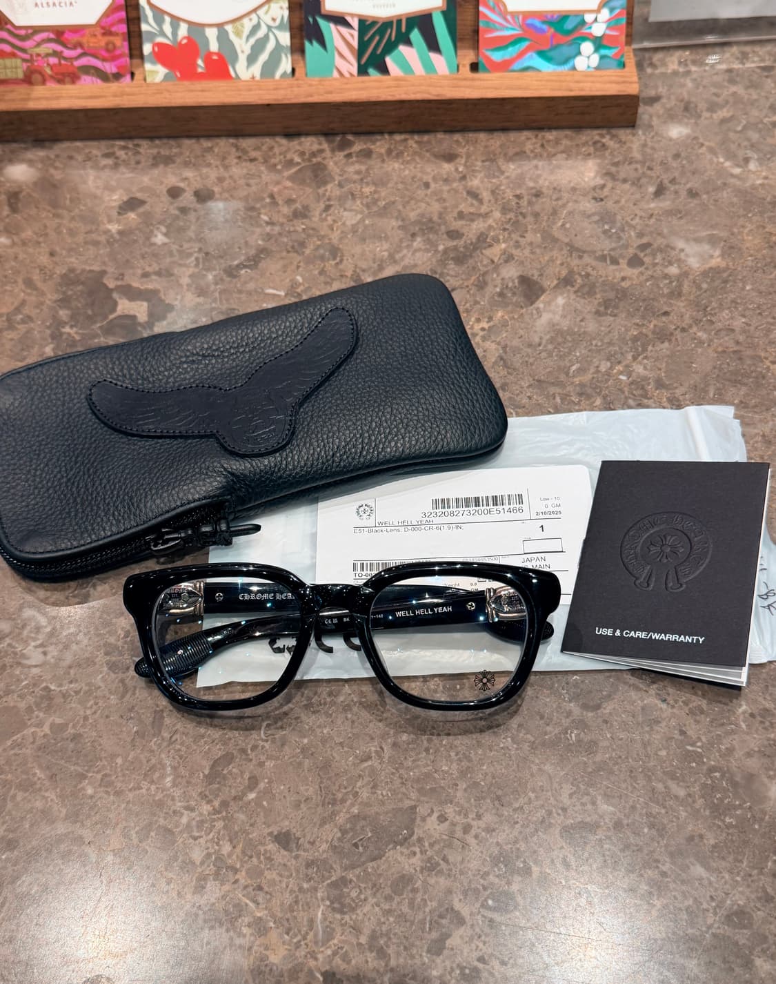 (새상품급) 크롬하츠 웰헬예 유광블랙 실버 (Well Hell Yeah) 상품이미지3