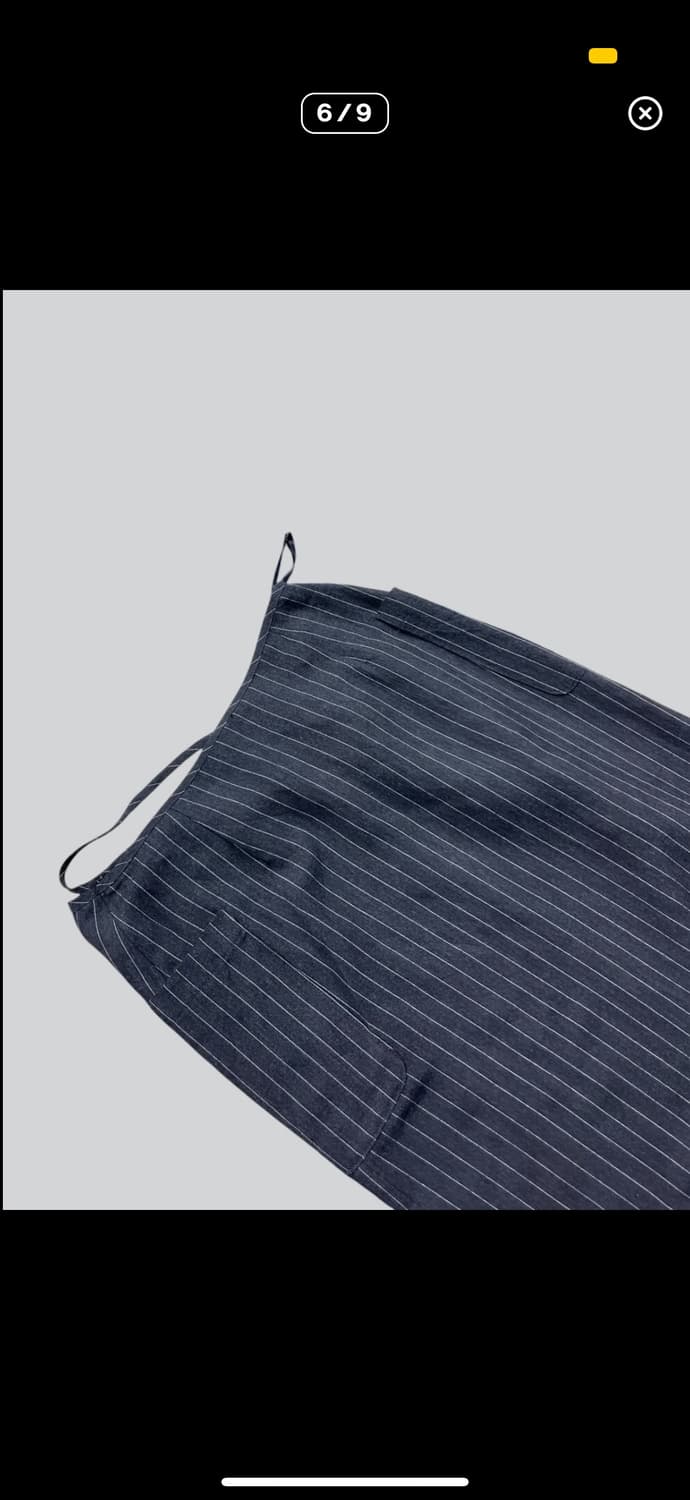 KUMIKYOKU 레이어드 스트라이프 스커트 상품이미지6