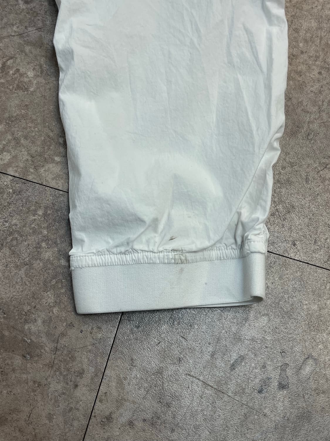 스톤 아일랜드 22SS 와펜 패치 밴딩 카고 팬츠 화이트 W30 #csz 상품이미지9