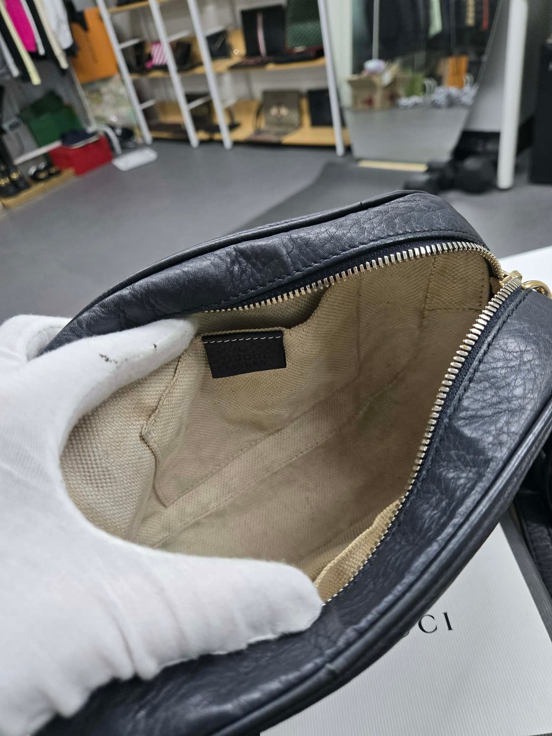 [A급컨디션]구찌 테슬 소호 숄더백 상품이미지5