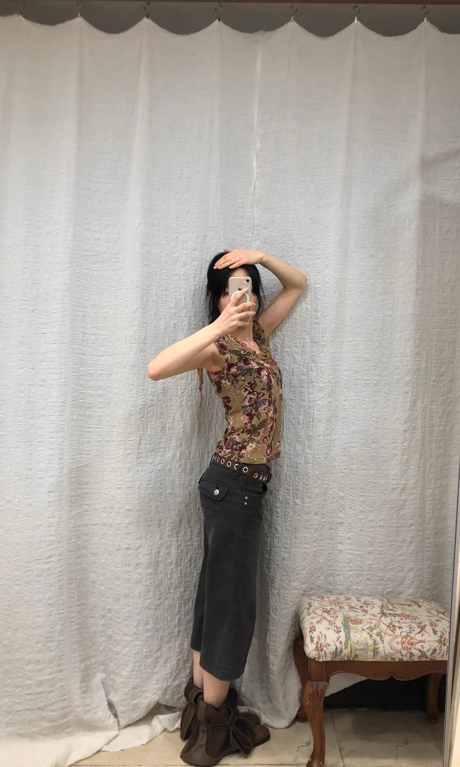 dark roast capri pants 상품이미지3