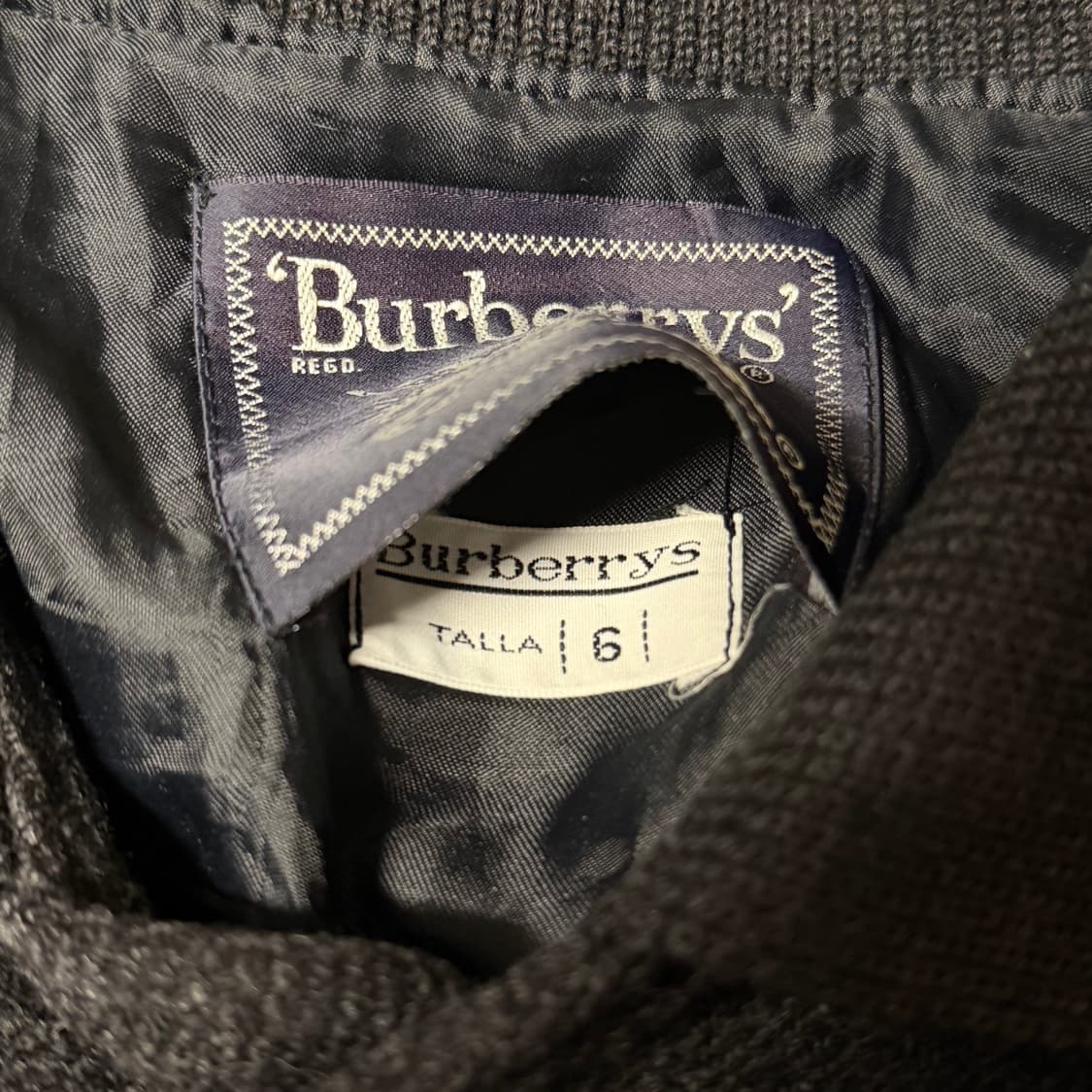 빈티지 버버리 울 자켓 상품이미지6