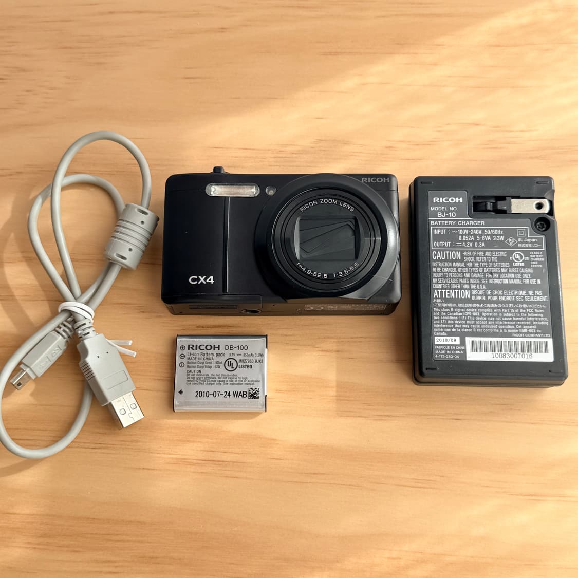 ✨미품✨RICOH 리코 CX4 블랙  🖤빈티지디카 상품이미지8