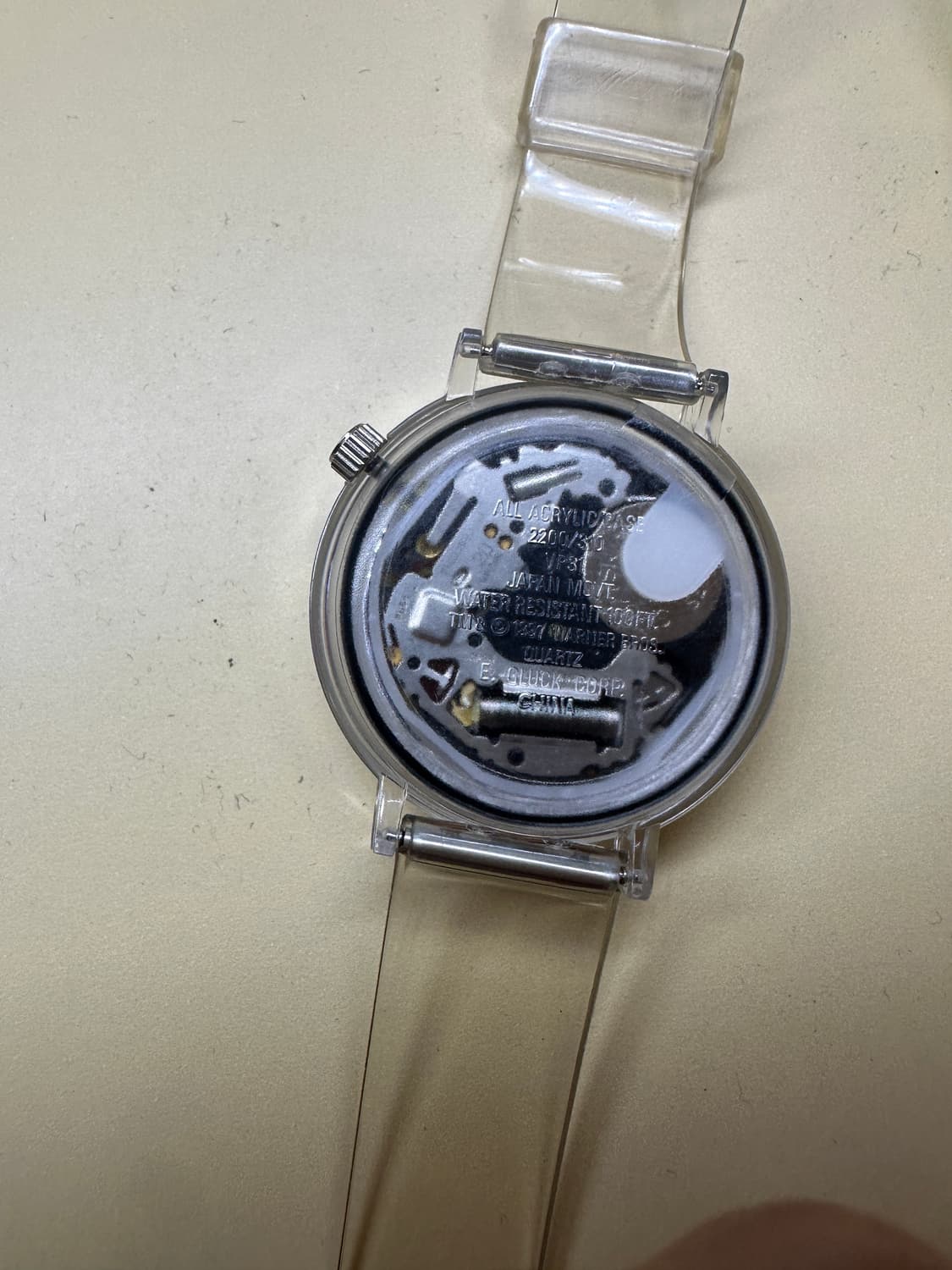 97 looney tunes taz transparent watch 상품이미지4