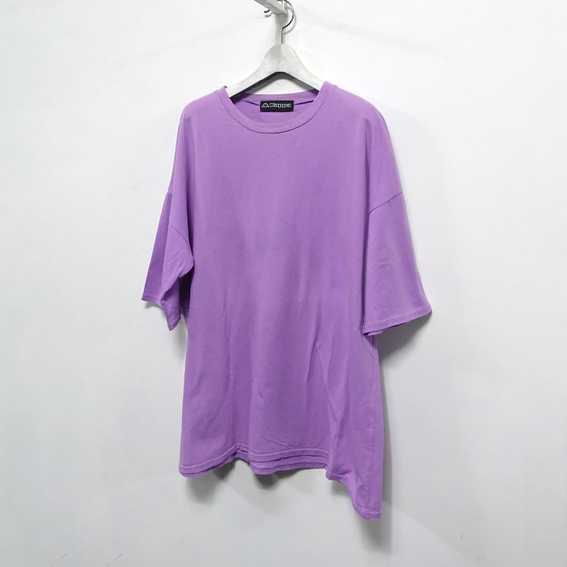 [XL] KAPPA 빈티지 올드 카파 라벤더 오버 숄더 티셔츠 상품이미지4
