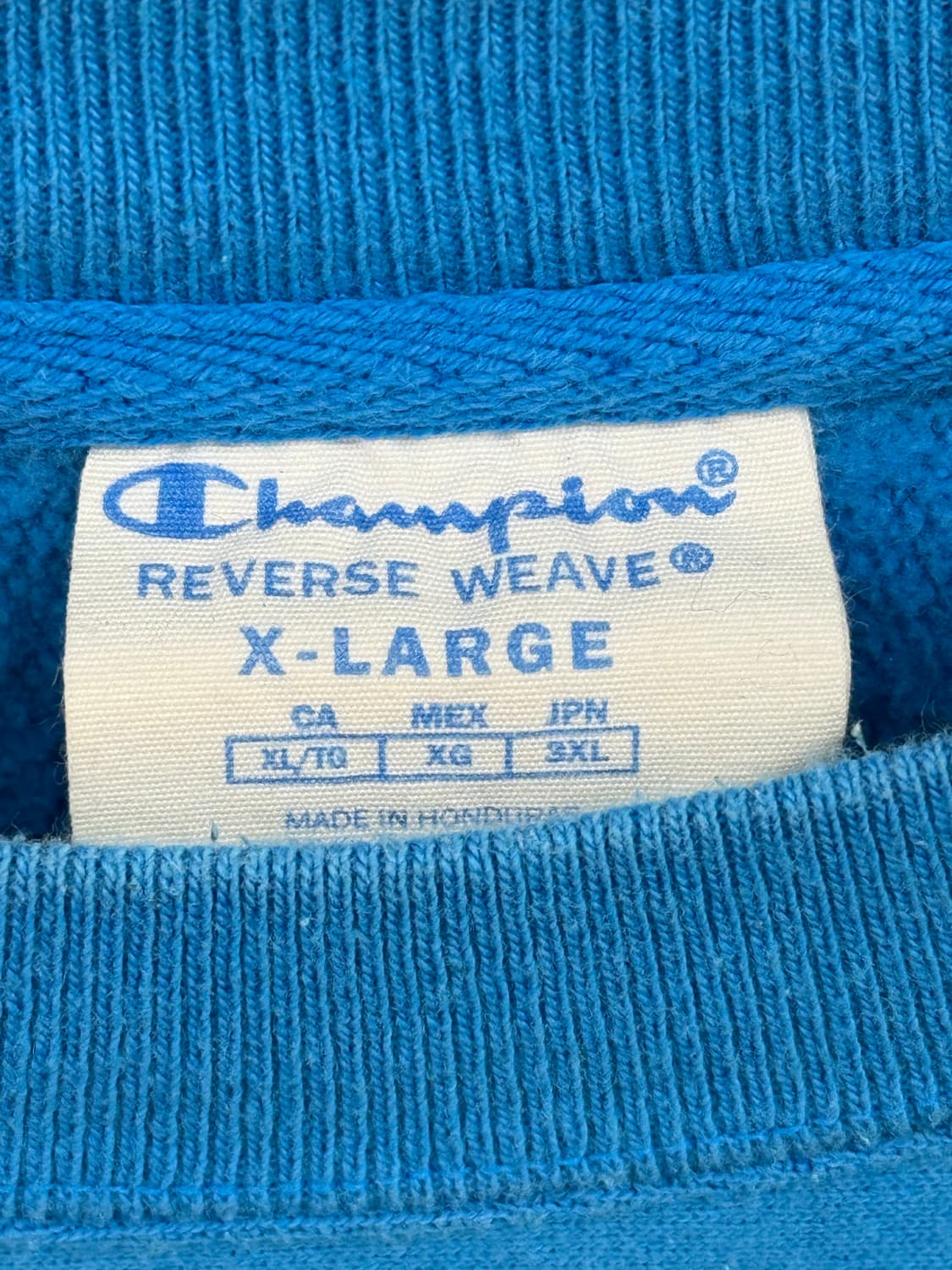 챔피온 블루 맨투맨 상품이미지2