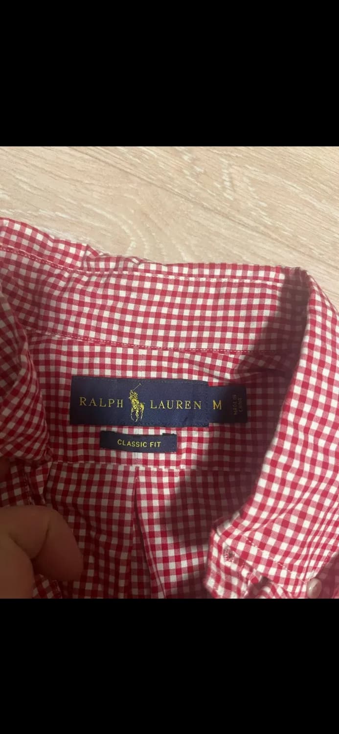 폴로 랄프로렌 깅엄셔츠 상품이미지4