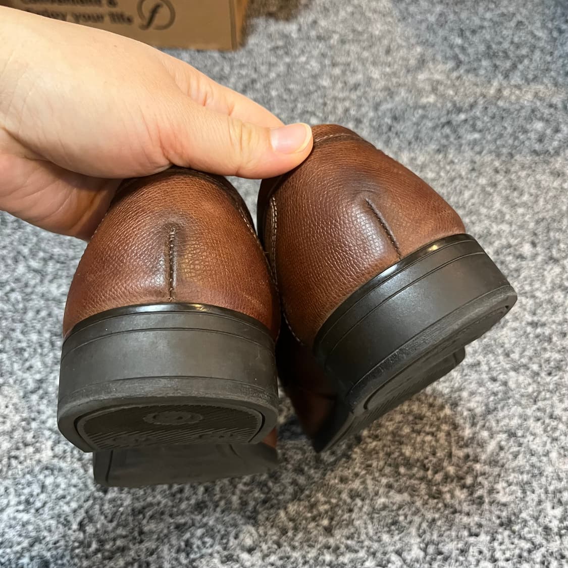 제니아 가죽 로퍼 265 상품이미지5