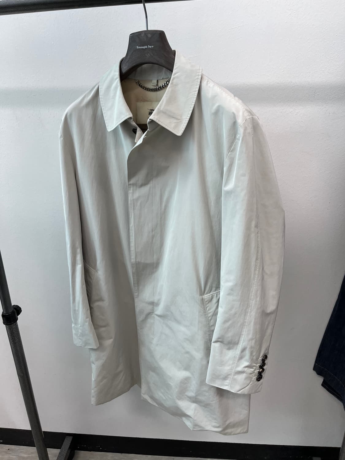 105) 버버리 런던 아이보리 맥코트 상품이미지1