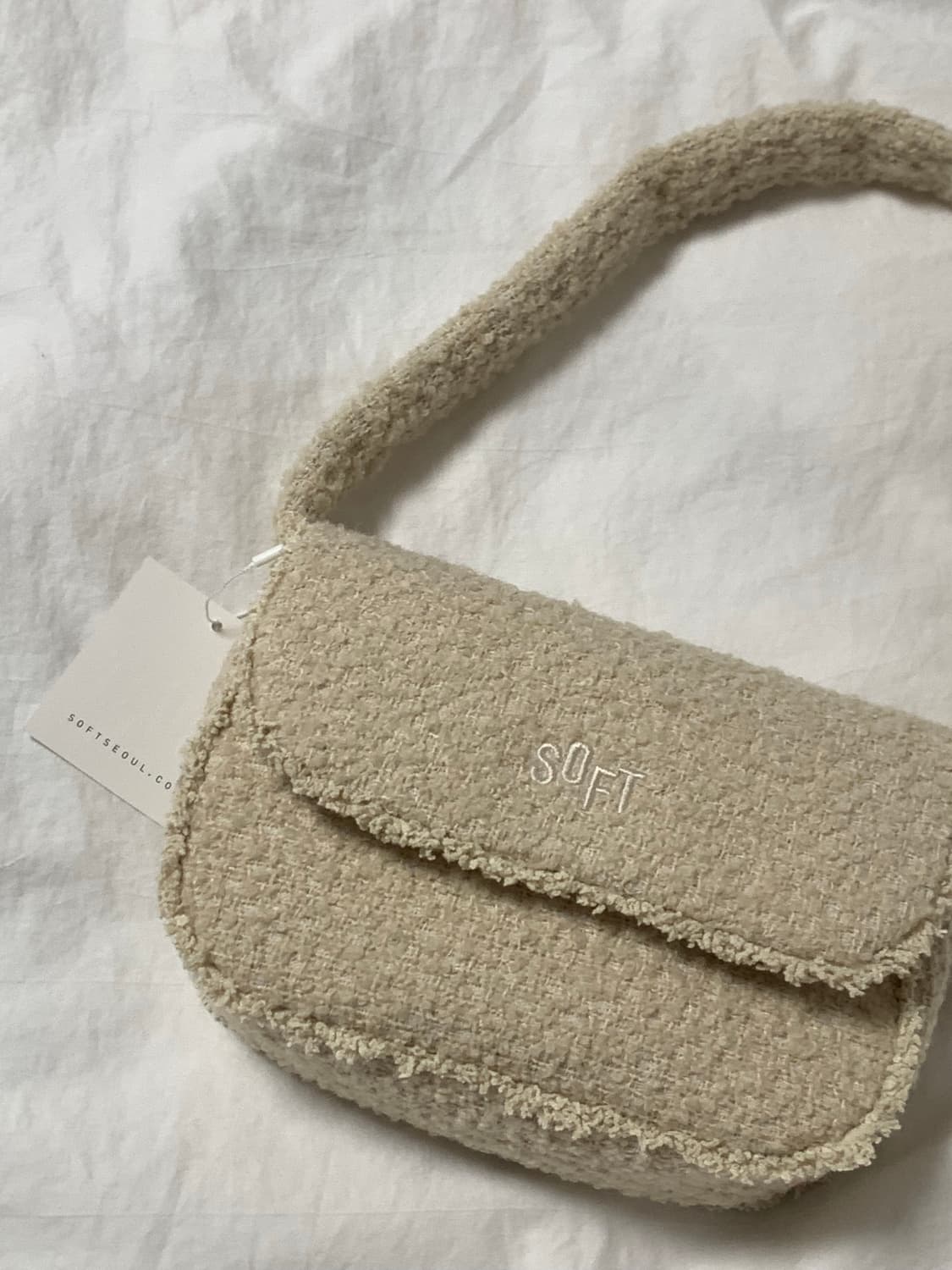 softseoul 소프트서울 스노우 소프트 트위드백 상품이미지5