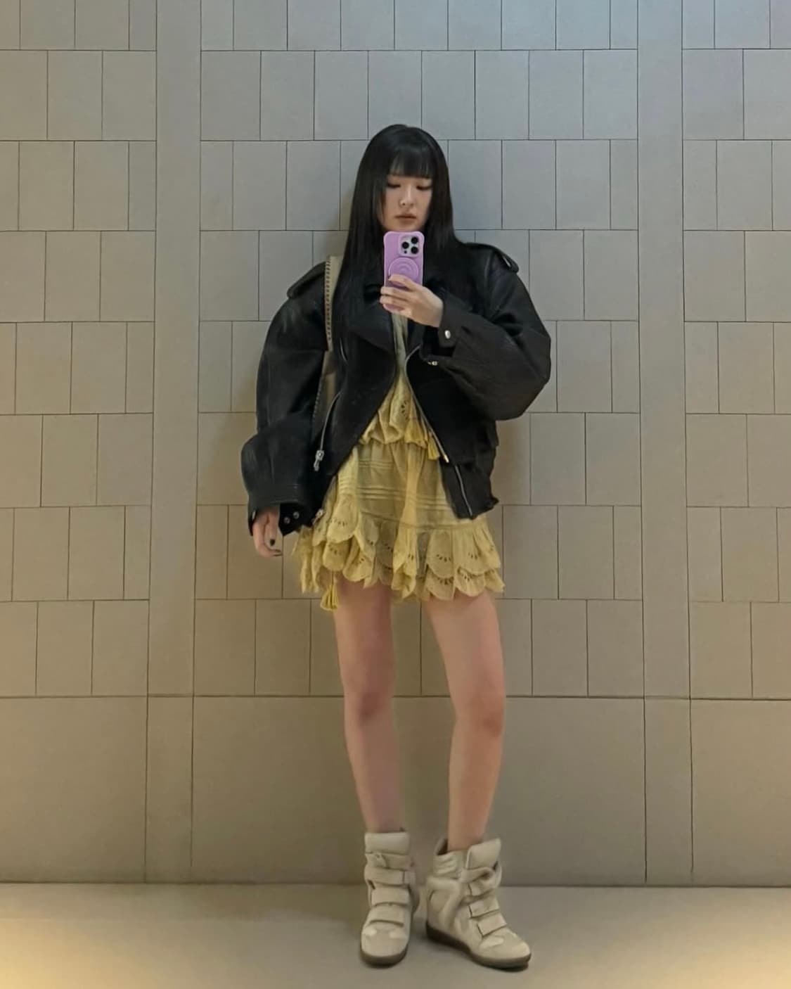 [36,37,38,39]이자벨마랑 베켓 웨지 스니커즈/에크루 상품이미지4