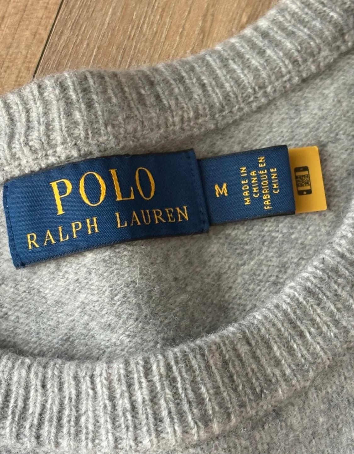 폴로 랄프로렌 울 니트 그레이 상품이미지3