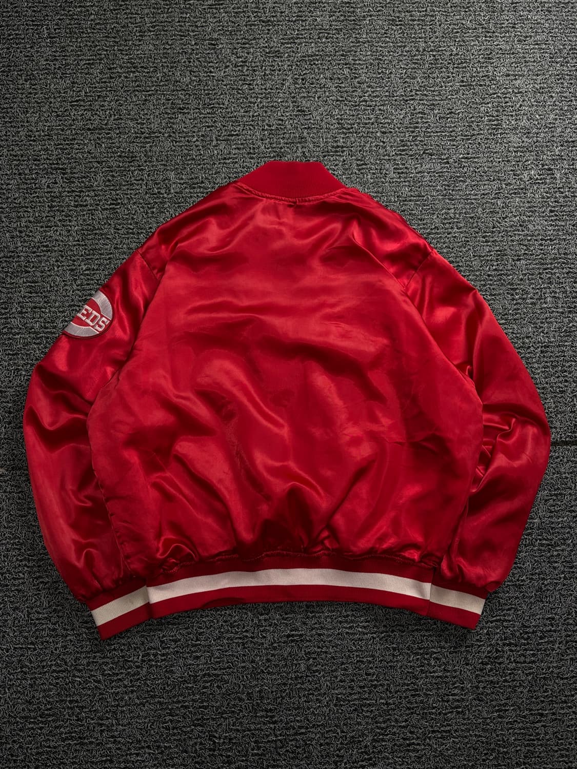 00s MLB 신시네티 레즈 사틴 바시티 자켓 1700 상품이미지4