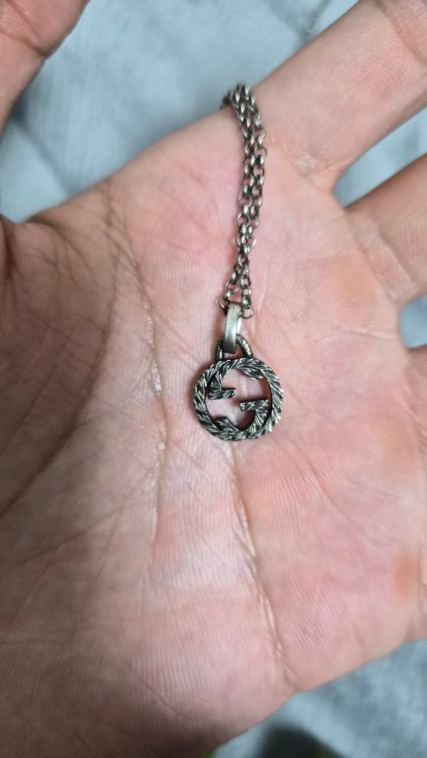 구찌 인터로킹 목걸이 상품이미지2