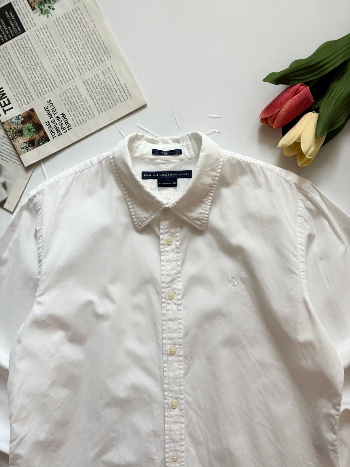 Polo 폴로랄프로렌 화이트 셔츠 상품이미지3
