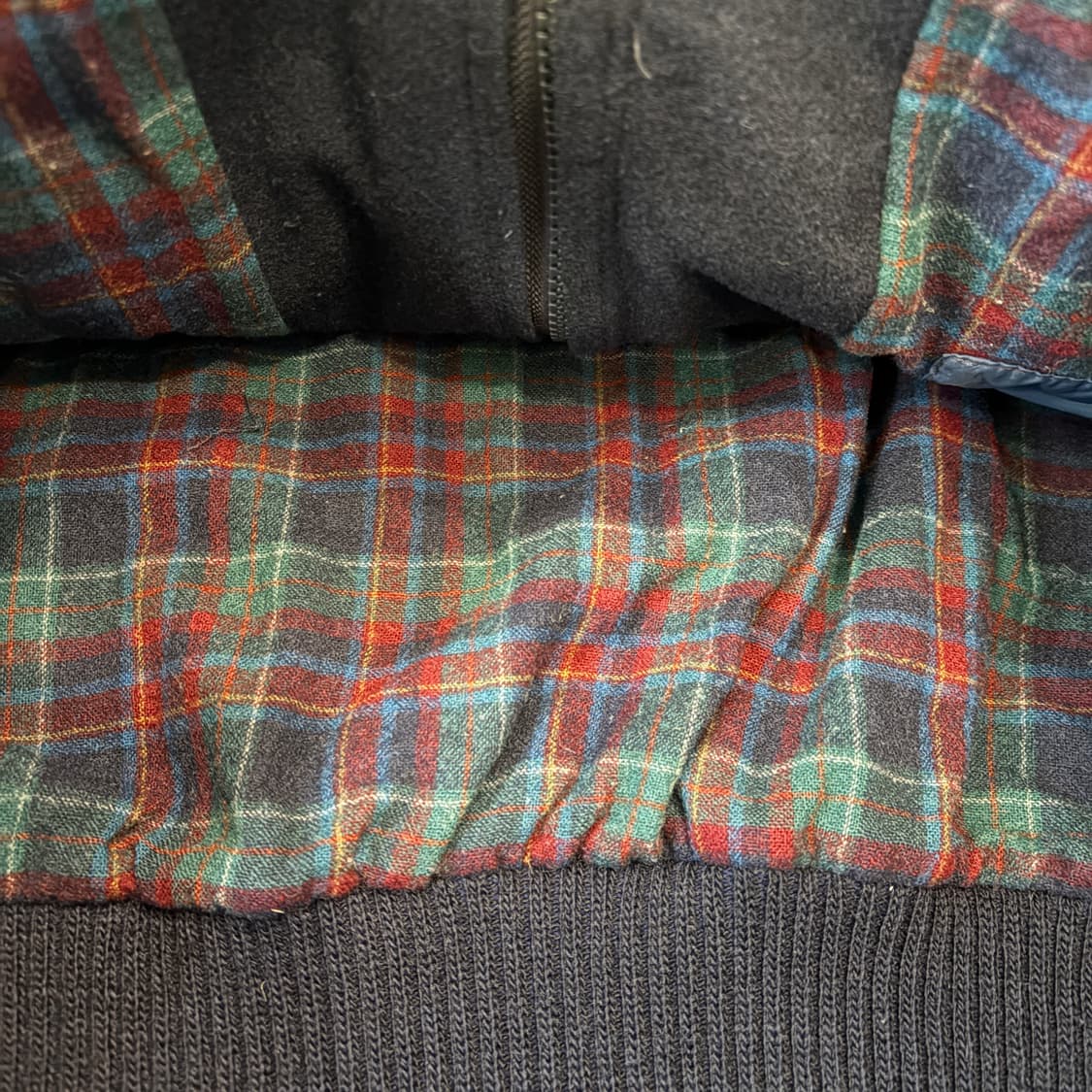 90년대 미국 생산 펜들턴 네이비 울 블루종 자켓 상품이미지6